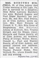 Burchell, Dorothy